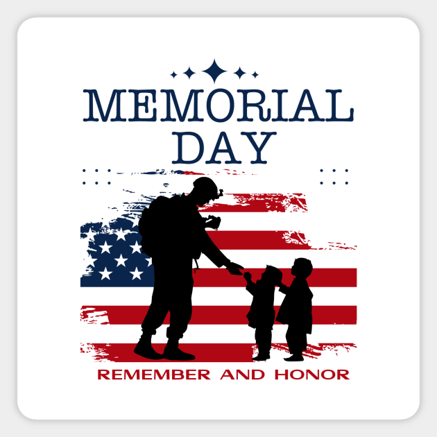 Memorial day Sticker by samsamteez